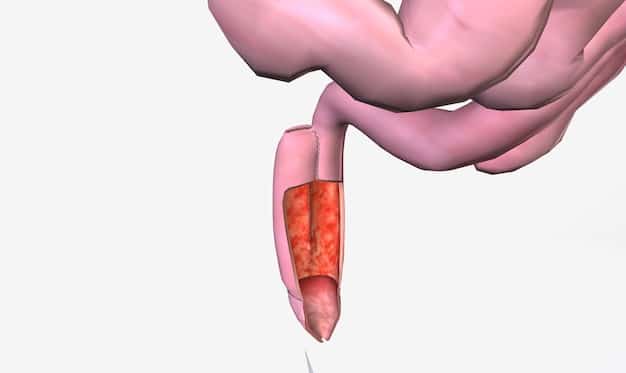 An illustration depicting a cross-section of a penis with restricted blood flow, highlighting the physical mechanism of erectile dysfunction. An arrow indicates the reduced blood supply affecting the ability to achieve an erection.