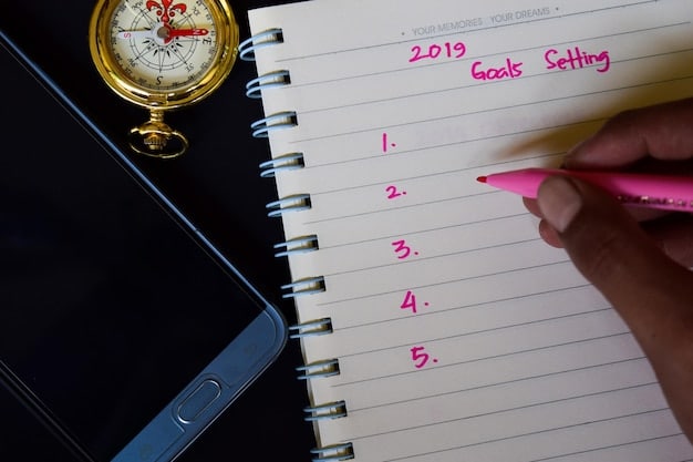A close-up of a planner with key dates and deadlines related to the performance review process highlighted, including self-assessment submission, manager feedback sessions, and the final review meeting. The image emphasizes the importance of planning and time management when considering how to prepare for a performance review: tips for securing a raise or promotion in 2025.