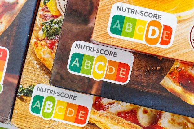 A split-screen image comparing an old Nutrition Facts panel with a redesigned panel for 2025. The 2025 panel features larger font sizes for calories and serving sizes, as well as a clear indication of added sugars and a more prominent display of key vitamins and minerals, illustrating how The Ultimate Guide to Understanding Food Labels in 2025 will help consumers interpret these changes.