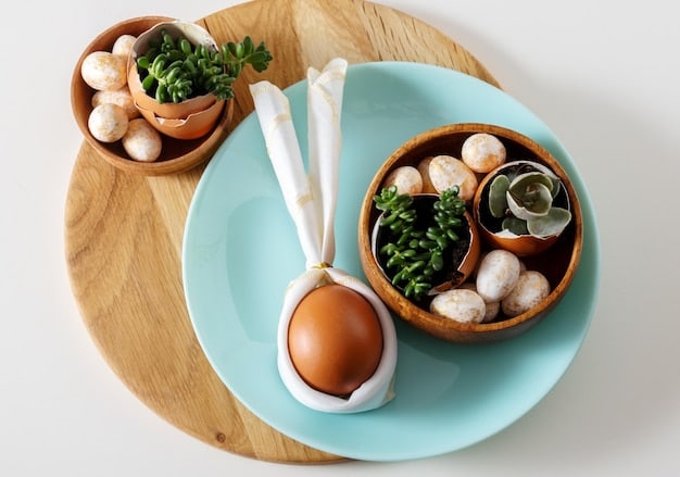 A colorful plate filled with foods known to boost testosterone naturally, such as oysters, eggs, spinach, and avocados. The image highlights the importance of a balanced diet rich in essential nutrients for hormonal health. The setting is a bright, modern kitchen.