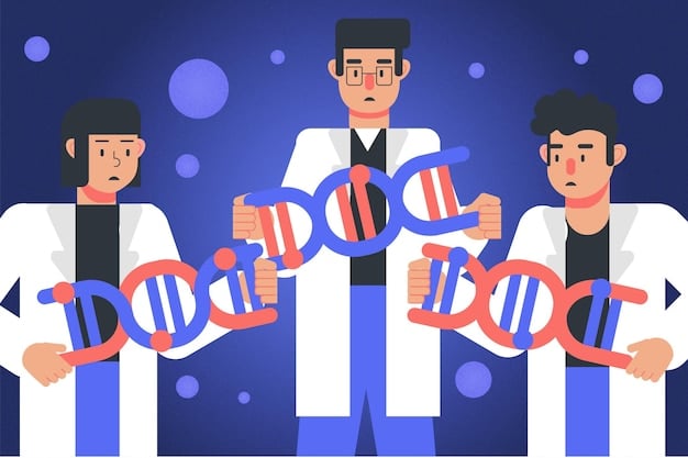 An illustration of gene therapy in the treatment of erectile dysfunction, showing a viral vector delivering genes to penile tissue, promoting blood vessel growth and improved erectile function. The image highlights the science and innovation behind 